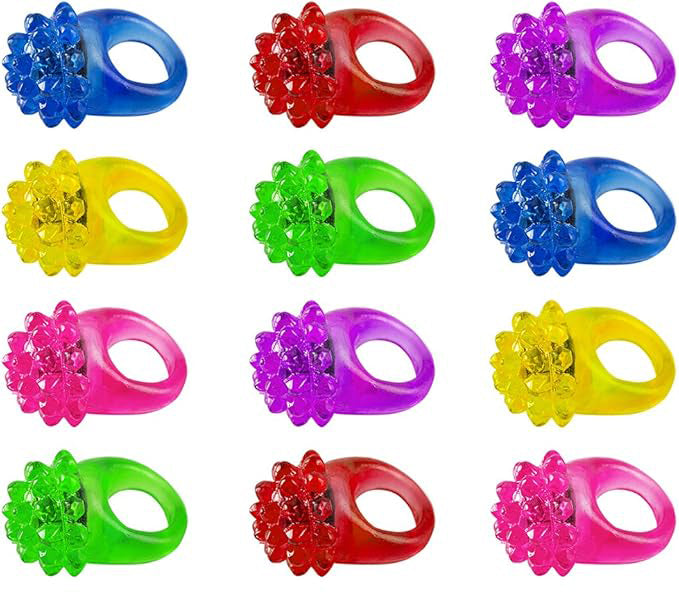 Light Up Jelly Stretch Ring