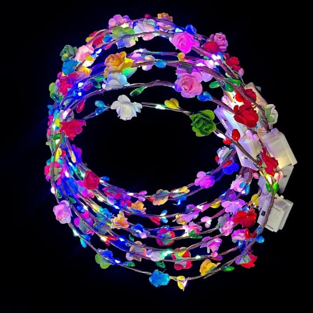 Light Up Flower Headband