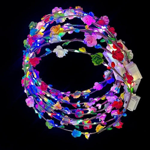 Light Up Flower Headband