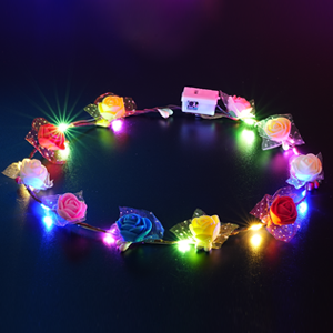Light Up Flower Headband